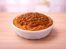 Macarrão à Bolonhesa do Sr Tomate Marmitaria e Delivery